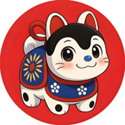 犬纸人偶