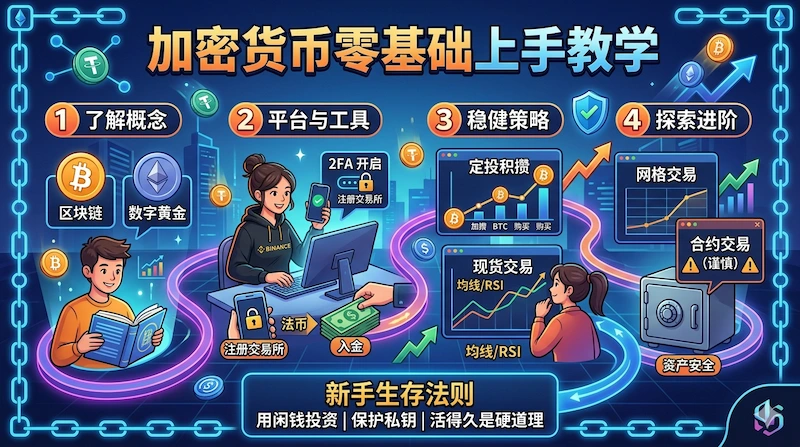 加密货币怎么玩?从零基础开始上手教学