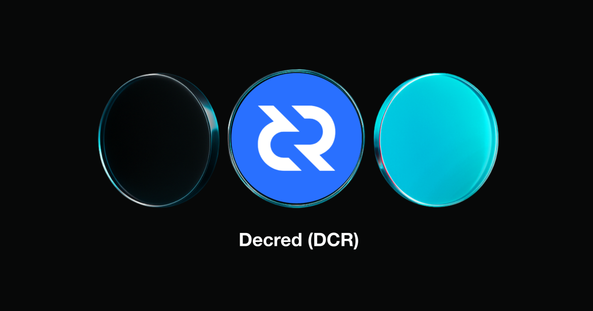 Decred(DCR)——面向去中心化治理的自治区块链